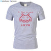 Men 1978 Gaming T Shirts Good Quality