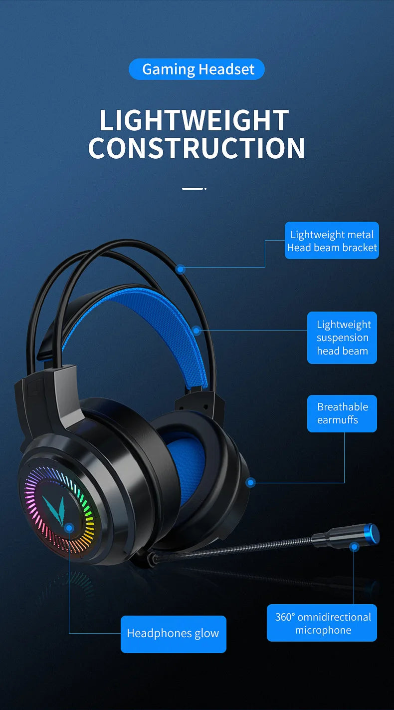 G58 G60 Gaming Headset 7.1