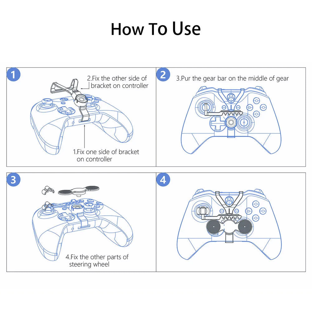 Mini Steering Wheel for Xbox