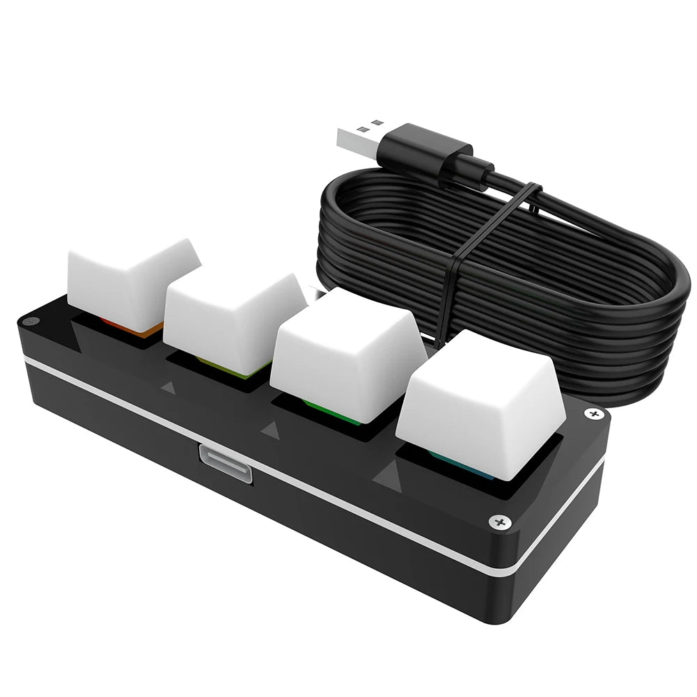 12 Keys 4 Knobs Mechanical