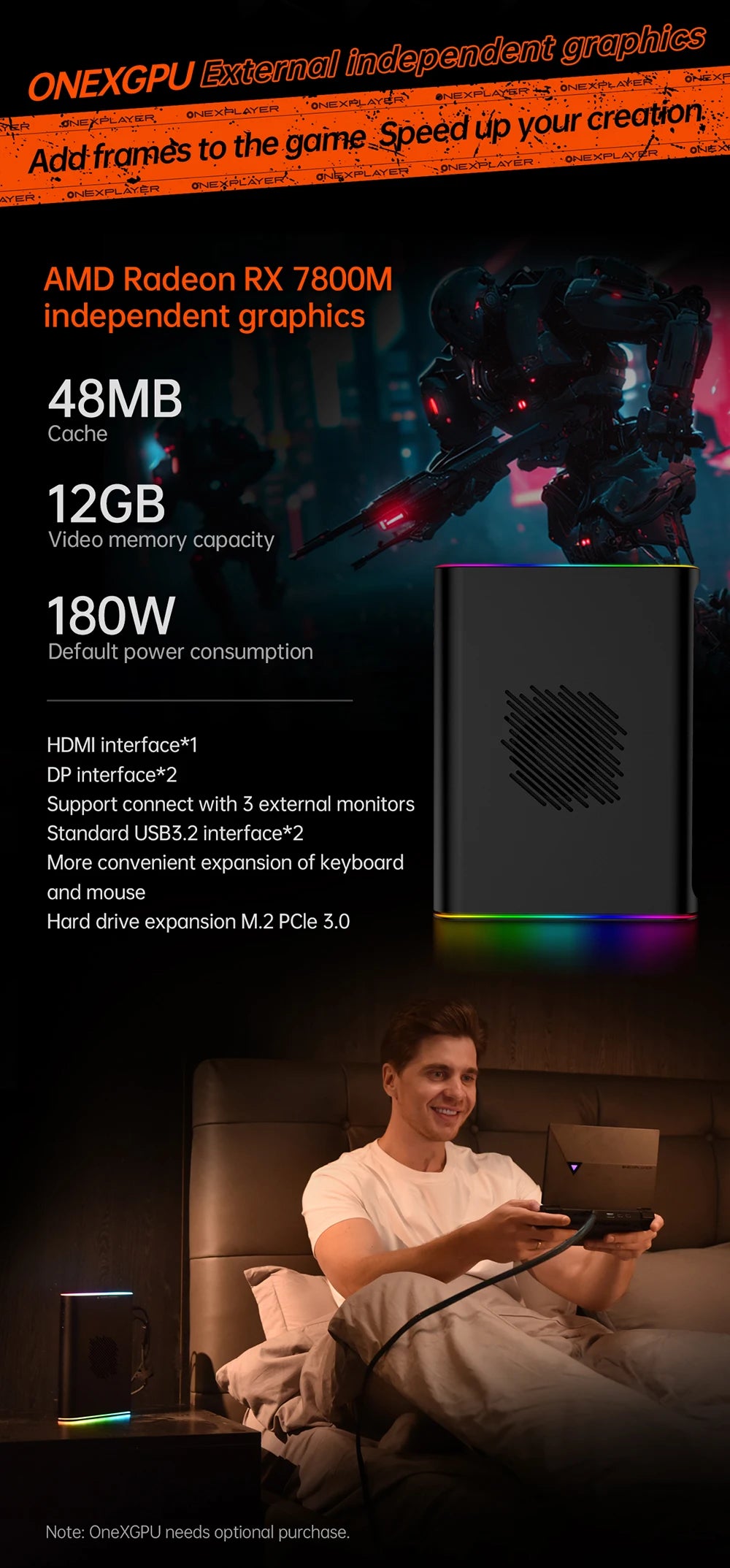 OneXPlayer G1 AMD Ryzen