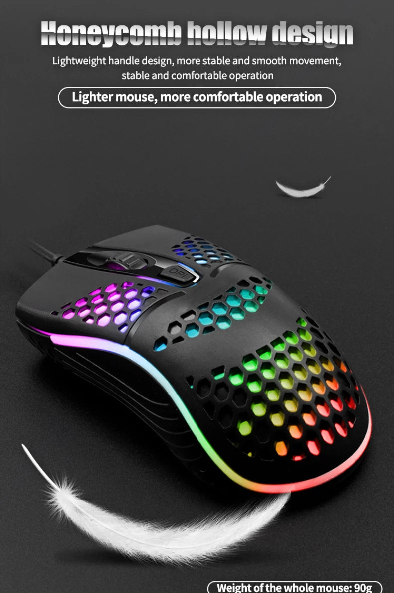 Wired Cable Gaming 7 breathing