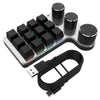 12 Keys 4 Knobs Mechanical