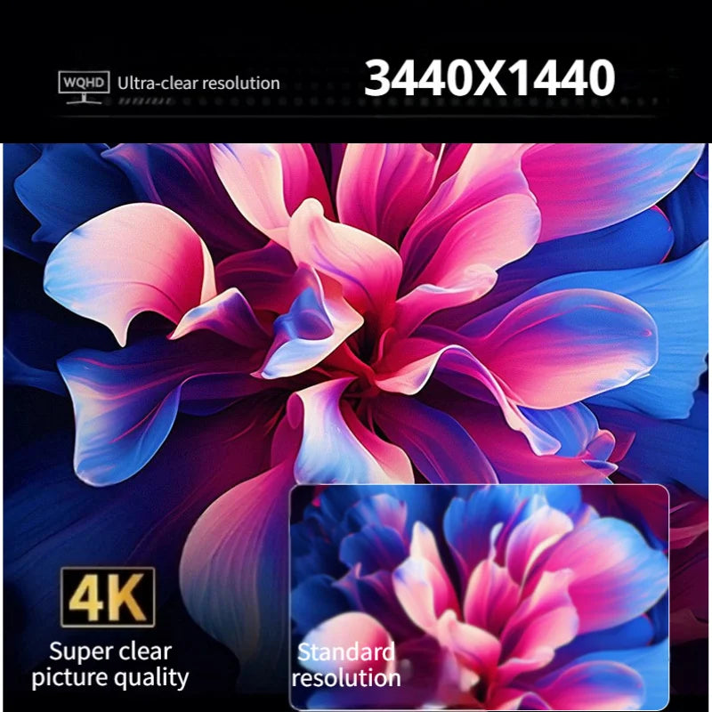 34 Inch 4K 165Hz 21:9 Curved