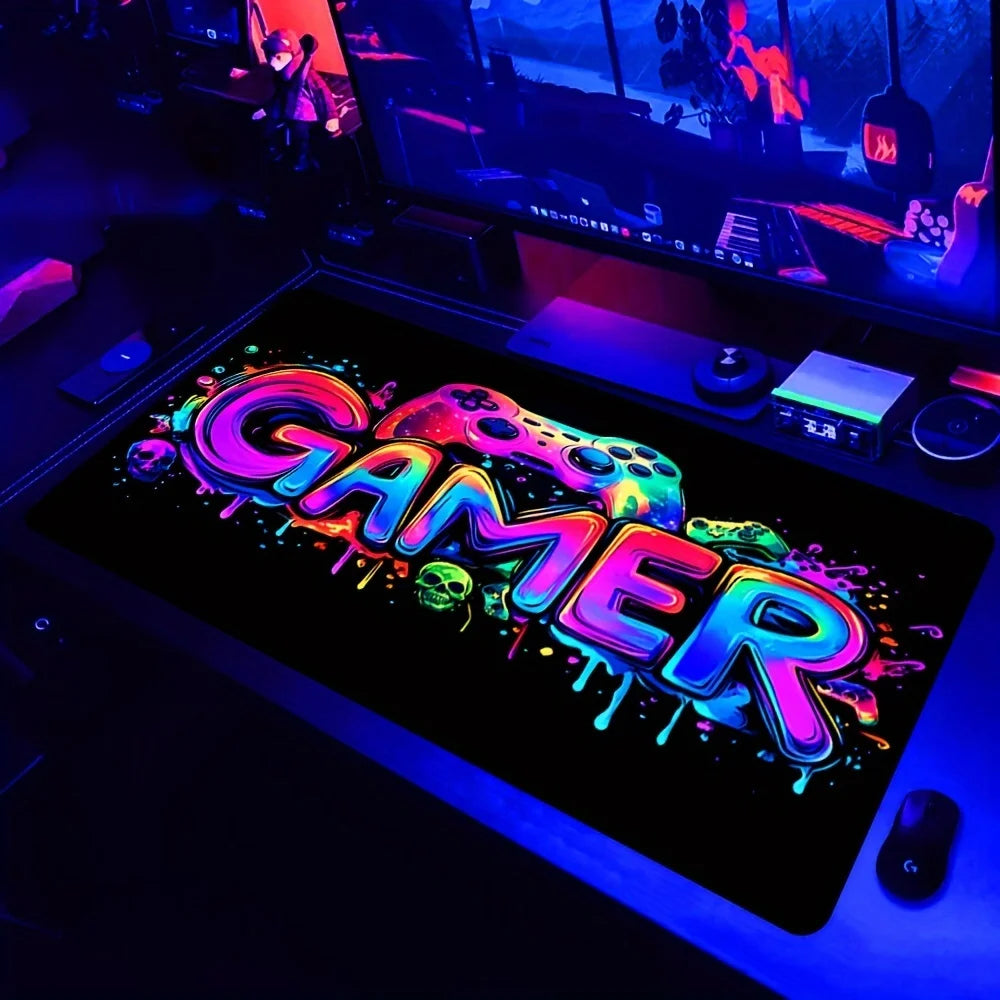 Gamepad Pattern Mouse Pad
