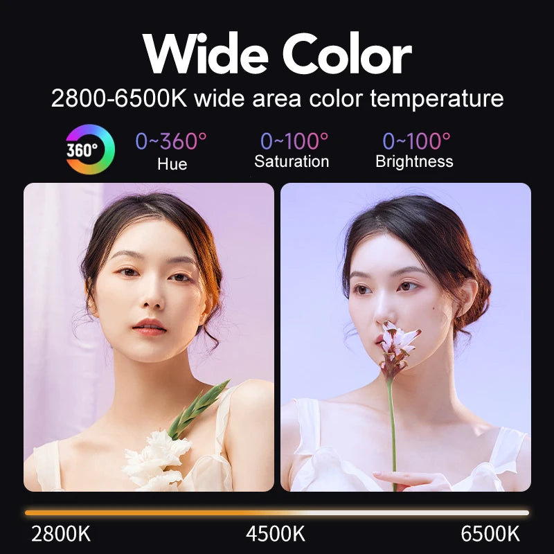 RGB Video Light Portable LED