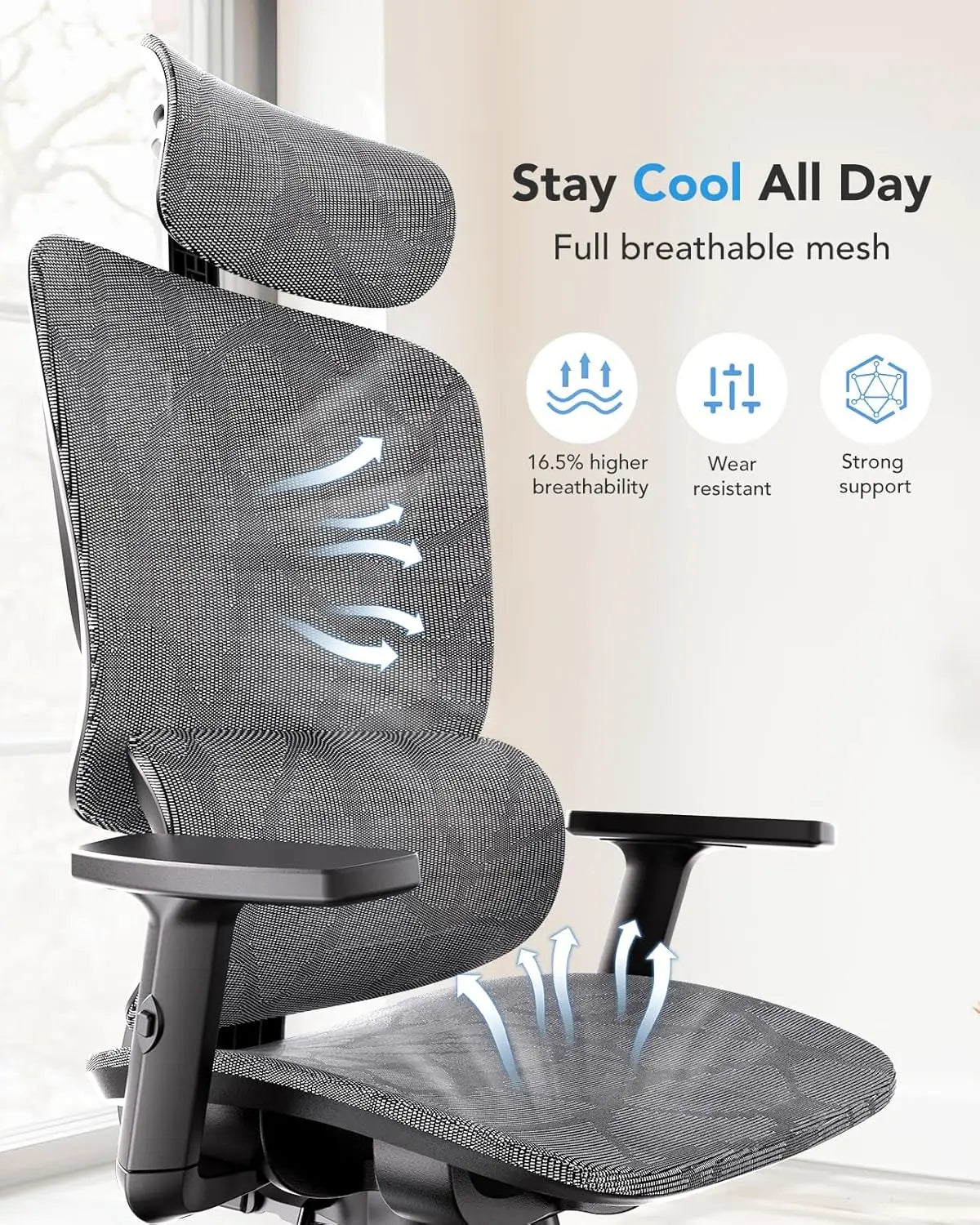 Ergonomic Mesh Office Chair