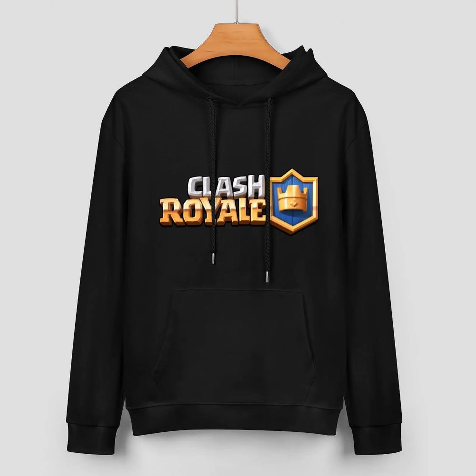 Plus Size Hoodie with Clash