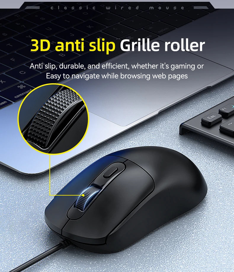 G580 USB Wired Mouse Ergonomic