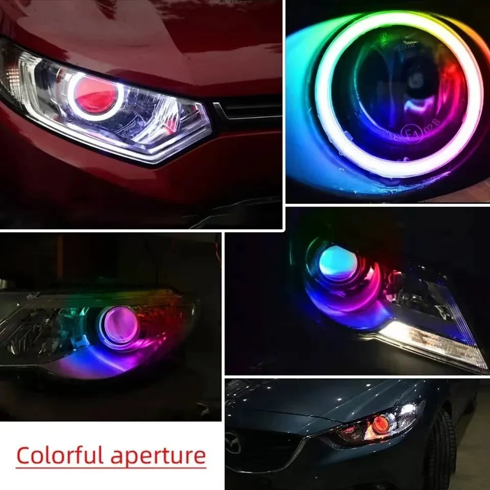 1/2/4PCS/Set RGB Angel Eyes