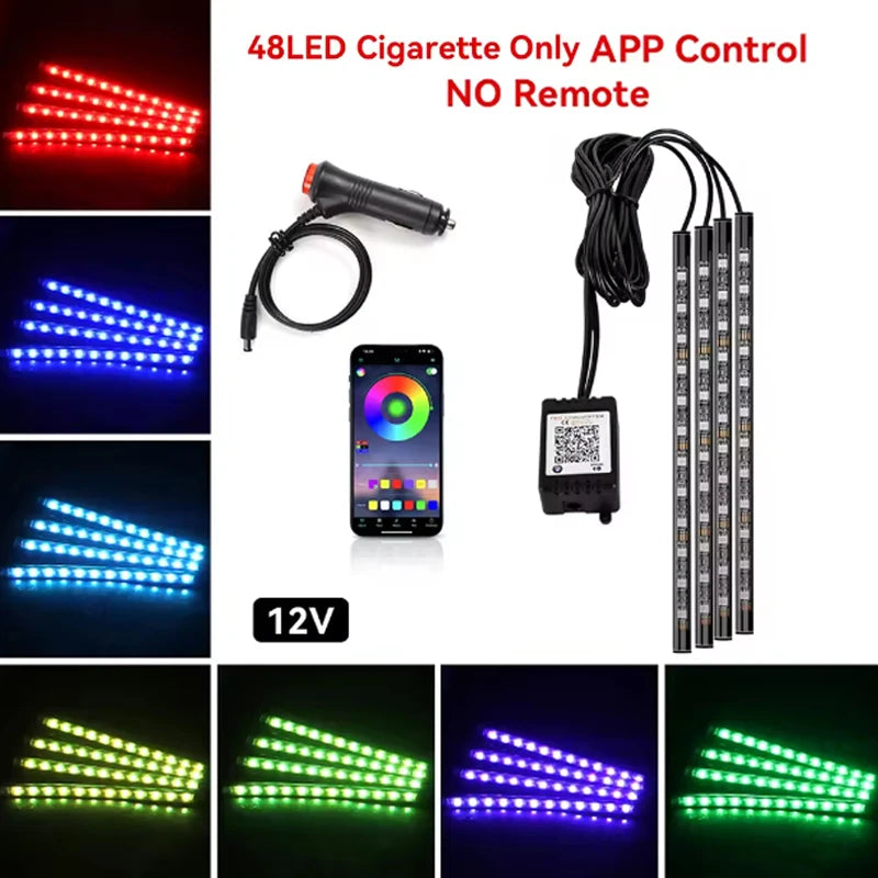 LED Car Interior Ambient Foot