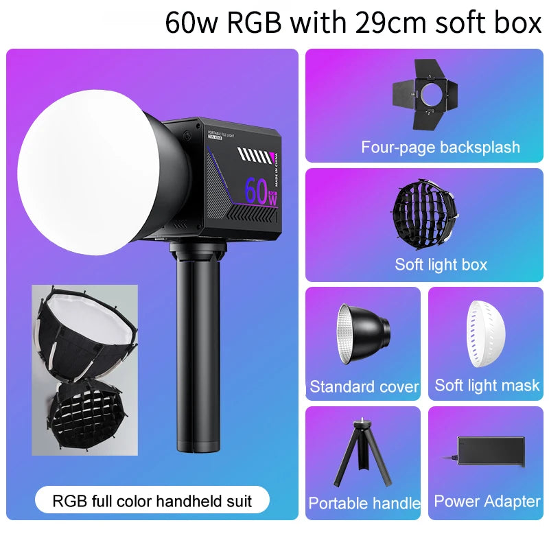 RGB Video Light Portable LED