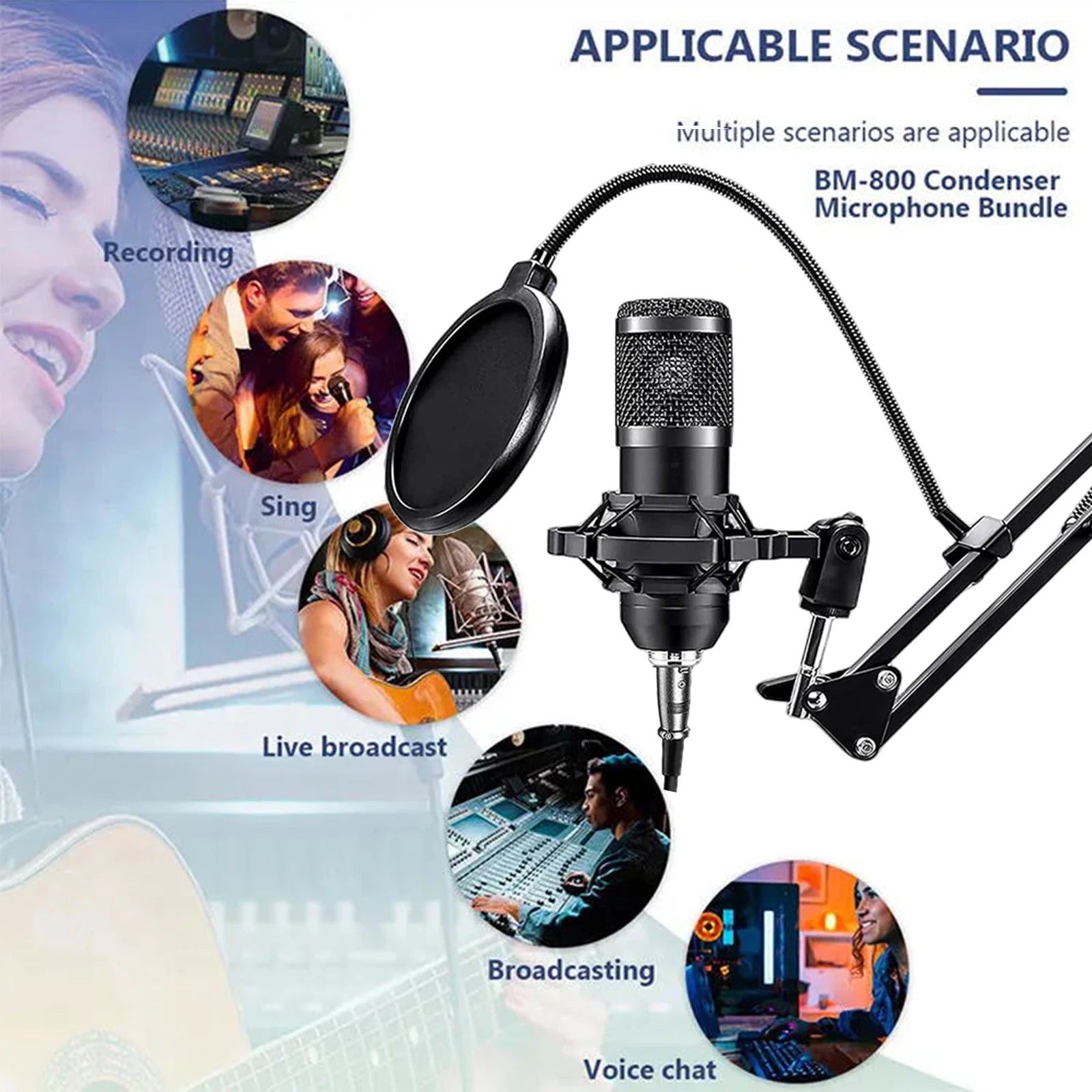 All-in-One Podcast Equipment