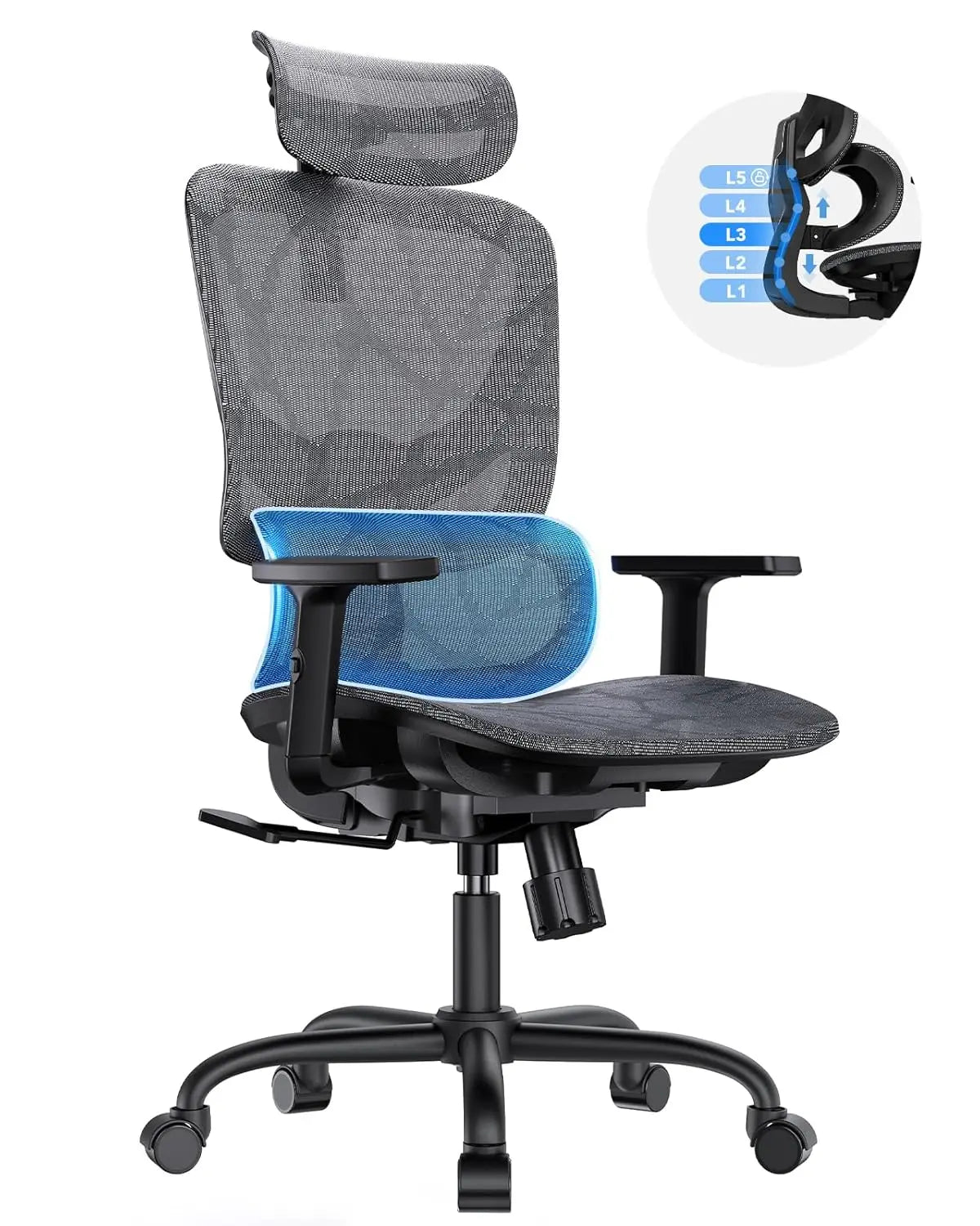 Ergonomic Mesh Office Chair