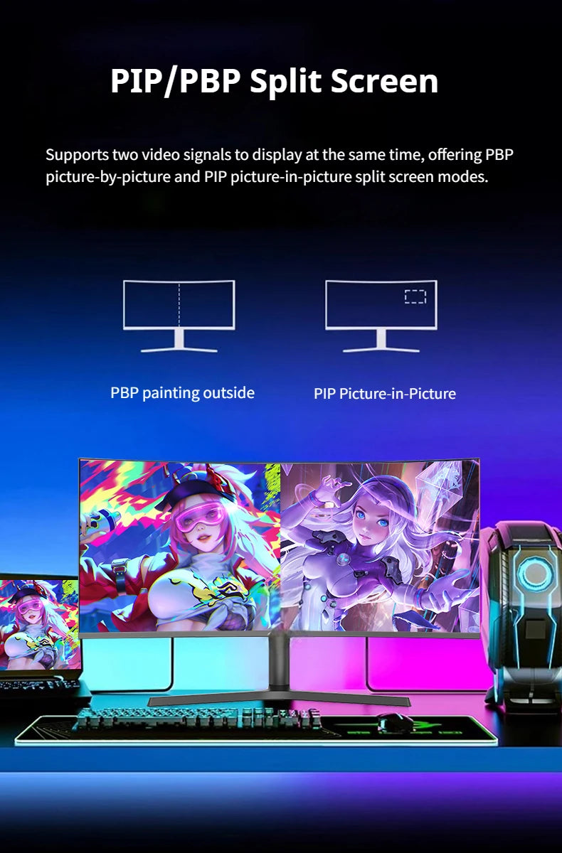 34 Inch 4K 165Hz 21:9 Curved