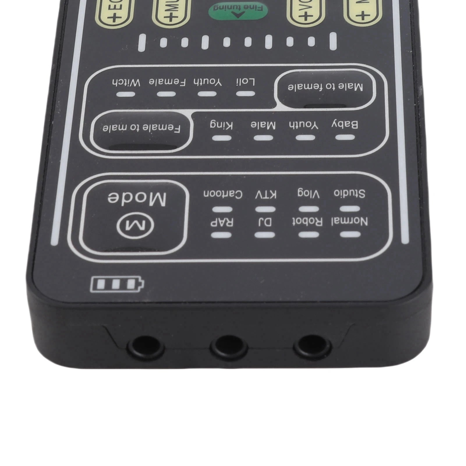 Voice Changer Black 8 Built