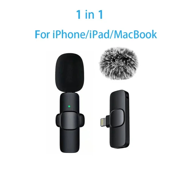 Wireless Lavalier Mic Audio
