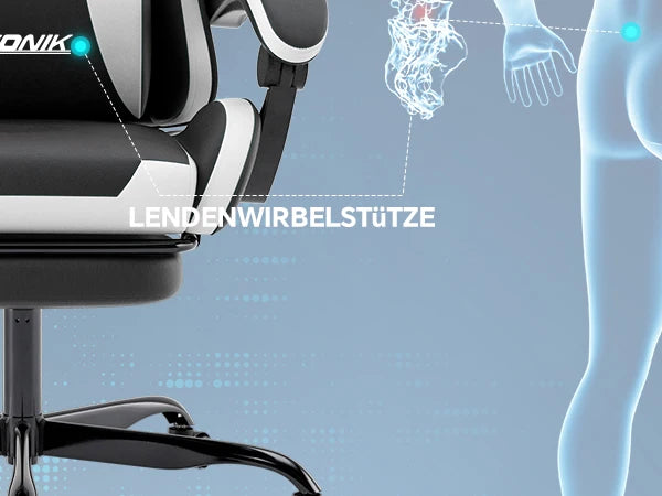 Gaming chair with Massage