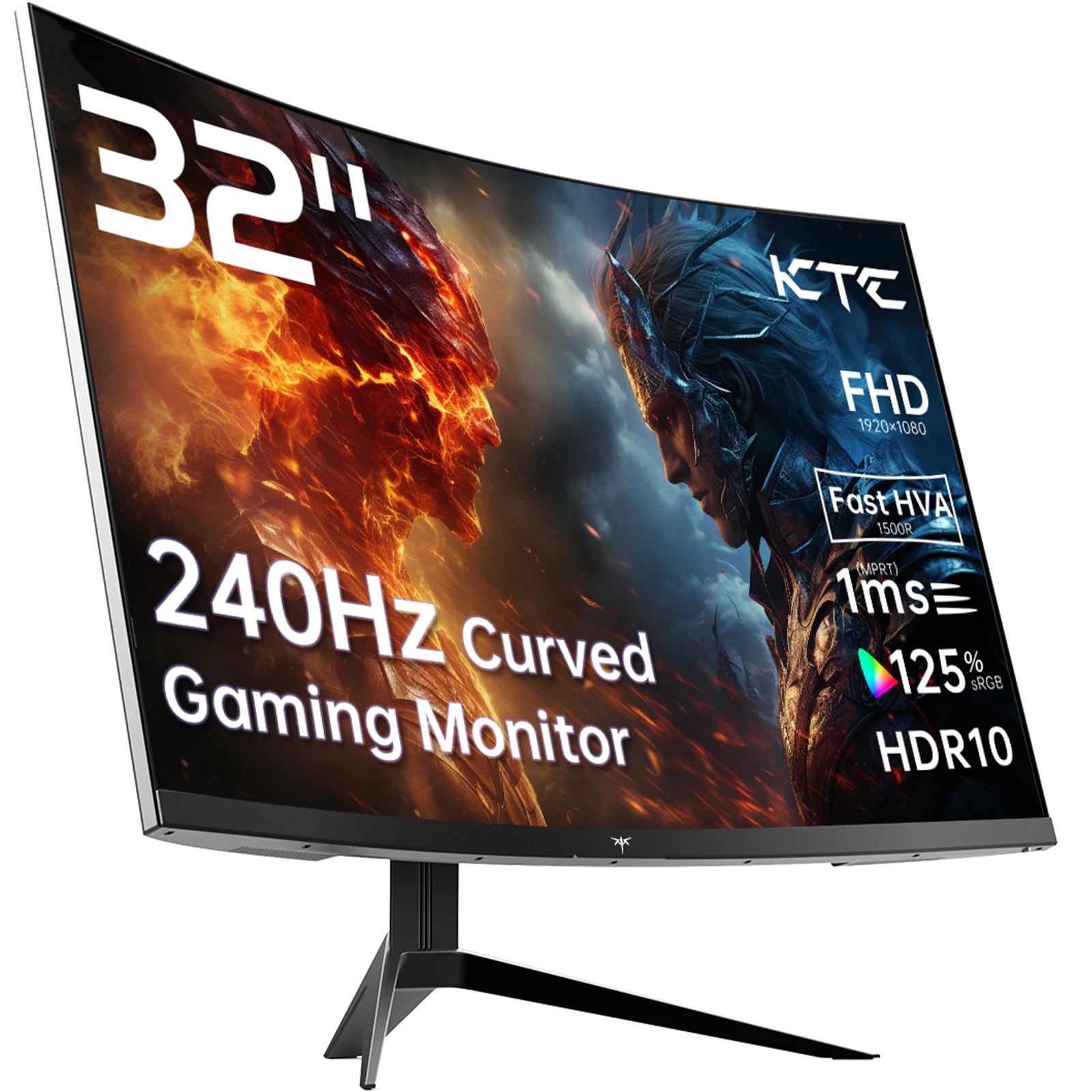 KTC Curved Gaming Monitor