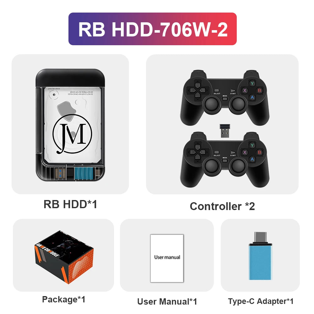 Retrobat 2TB External Game