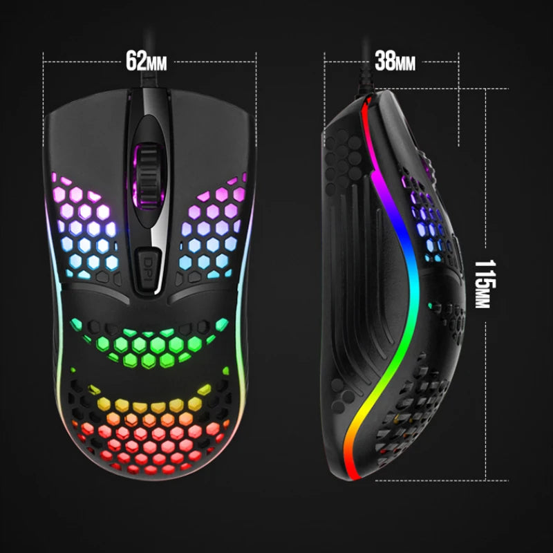 Wired Cable Gaming 7 breathing