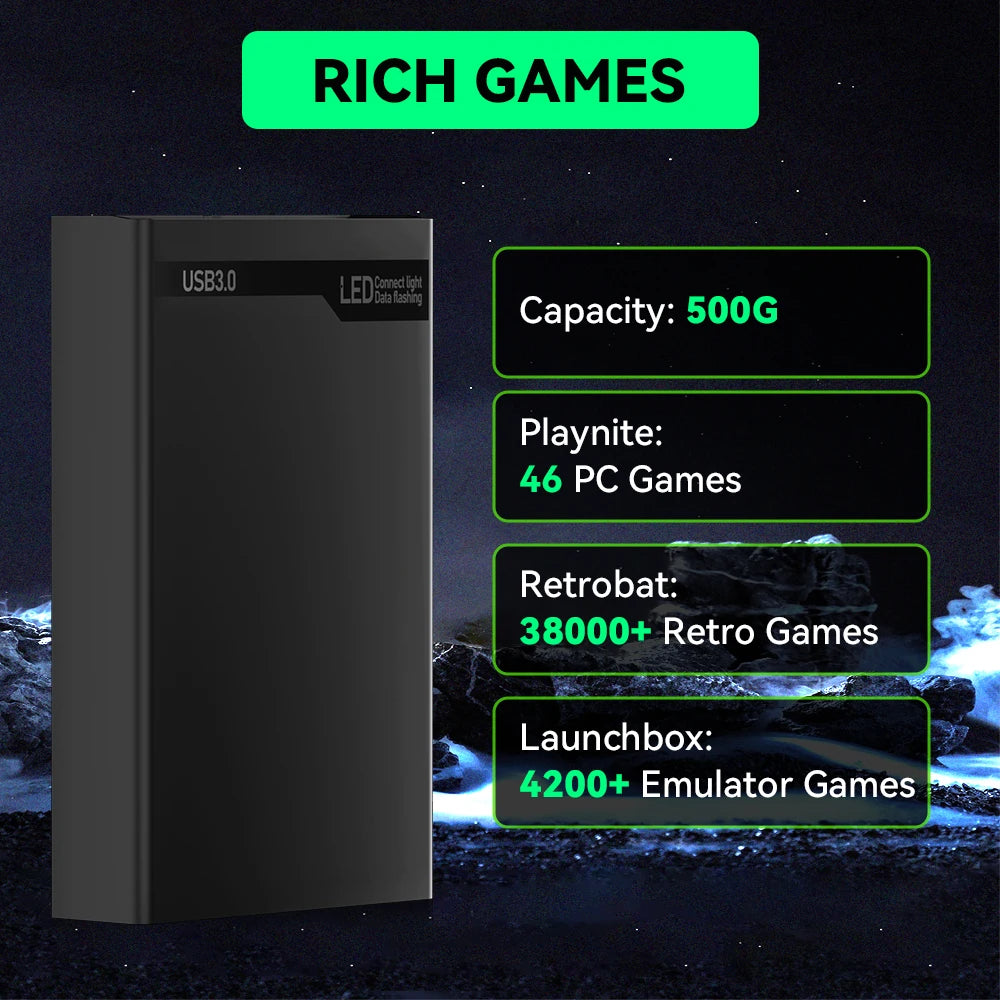 500G Gaming HDD With 38200