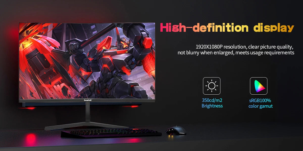 Gawfolk 27 inch Curved Gaming