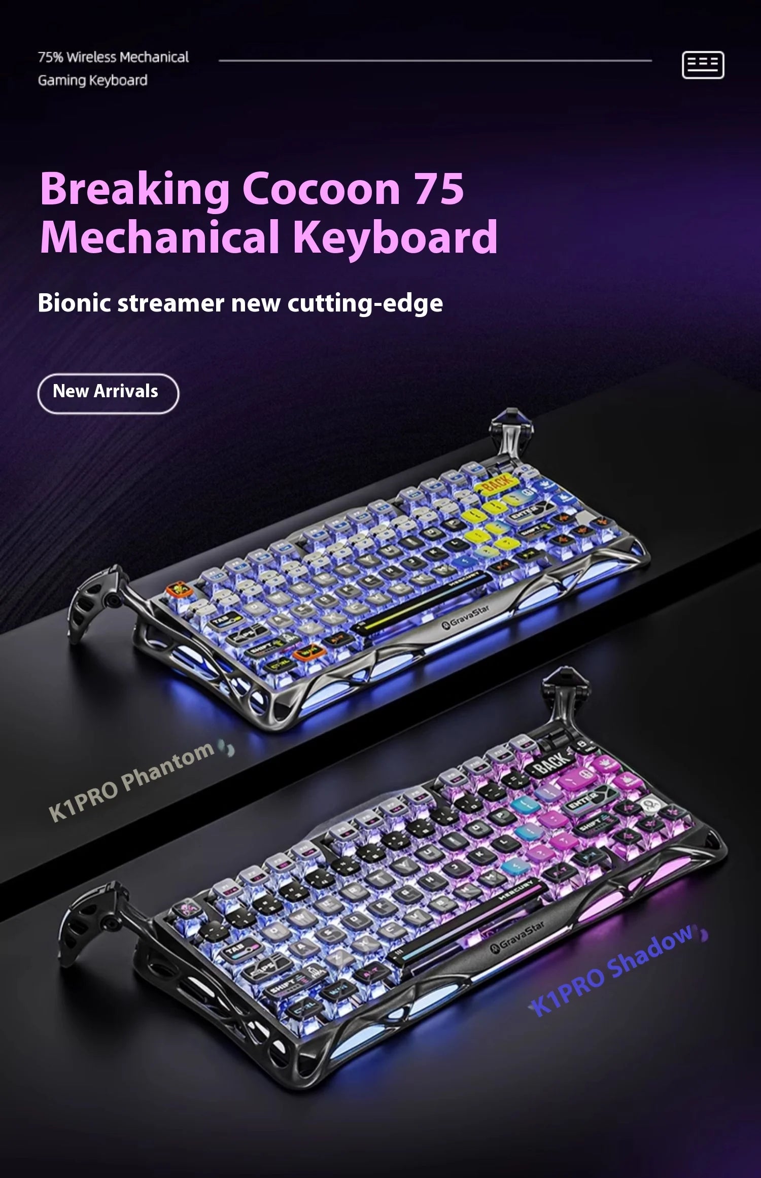 Gravastar 75k1pro Mechanical