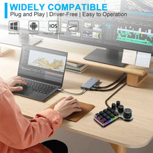 12 Keys 4 Knobs Mechanical