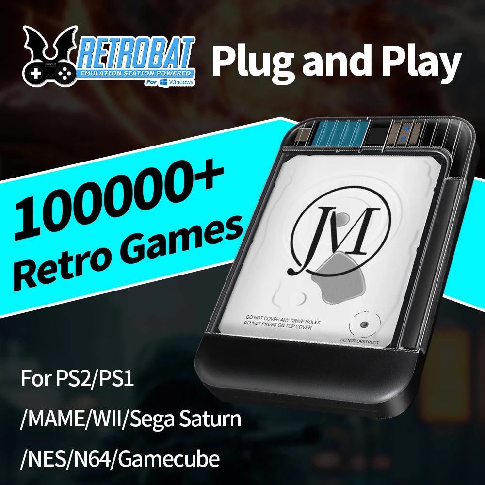Retrobat 2TB External Game