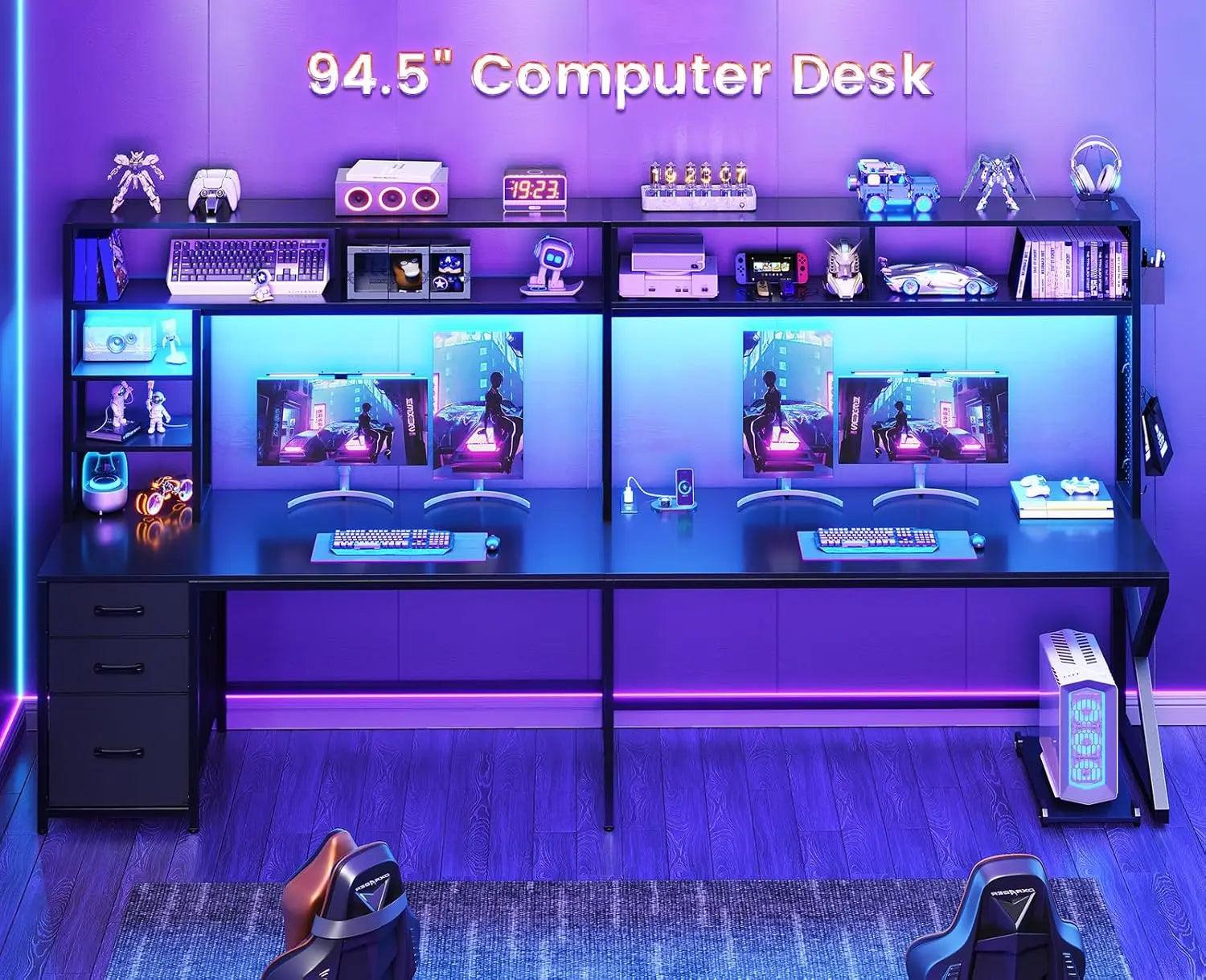 L Shaped Gaming Desk