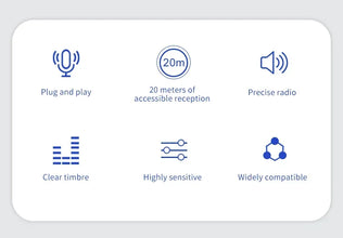 Wireless Lavalier Mic Audio