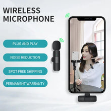 Wireless Lavalier Mic Audio
