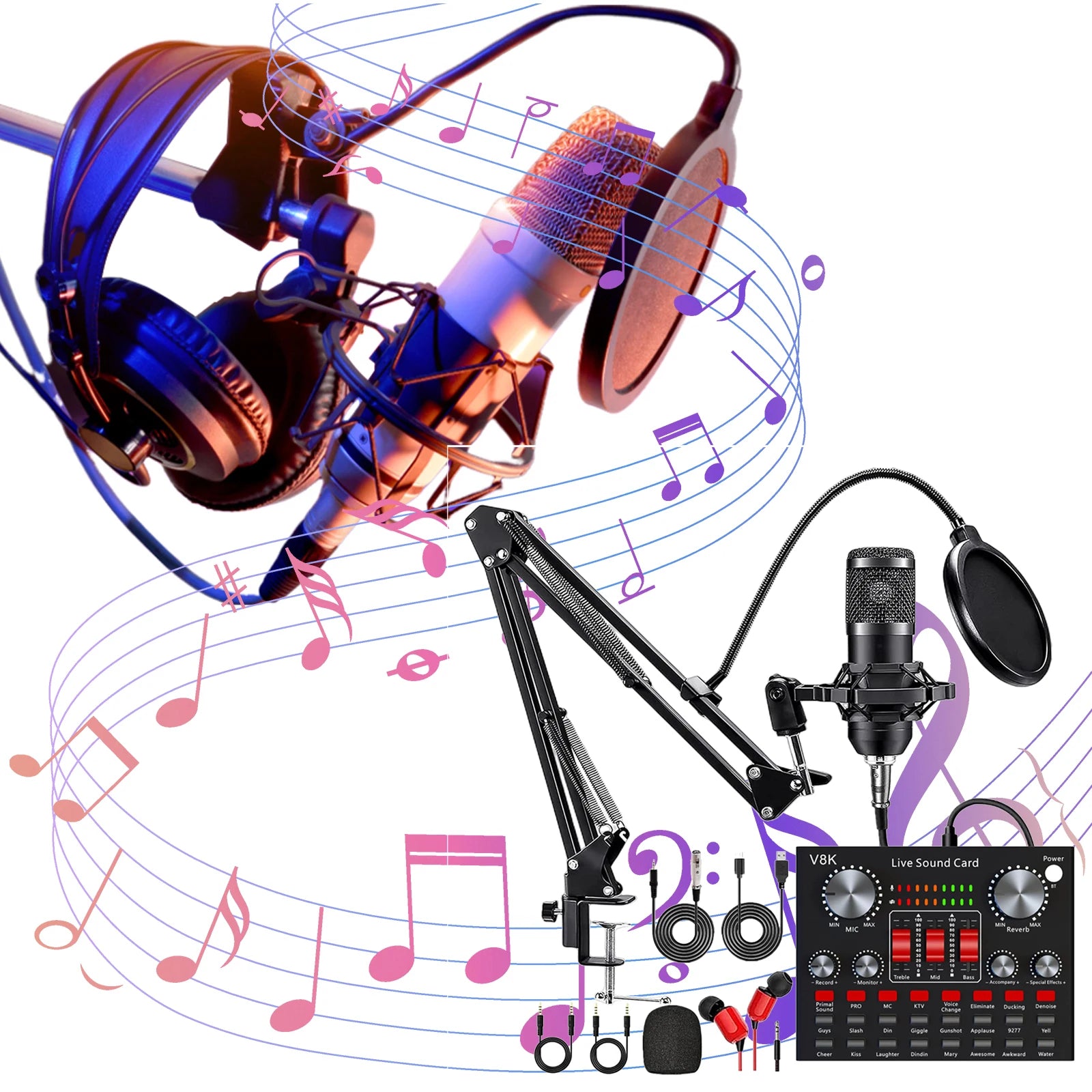 All-in-One Podcast Equipment