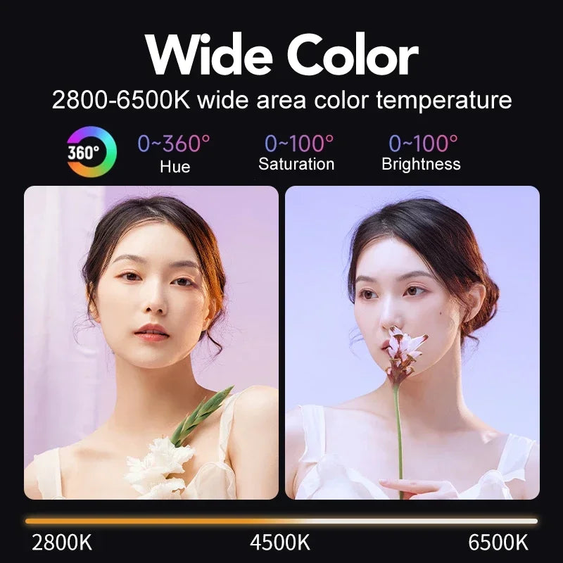 RGB Video Light Portable LED