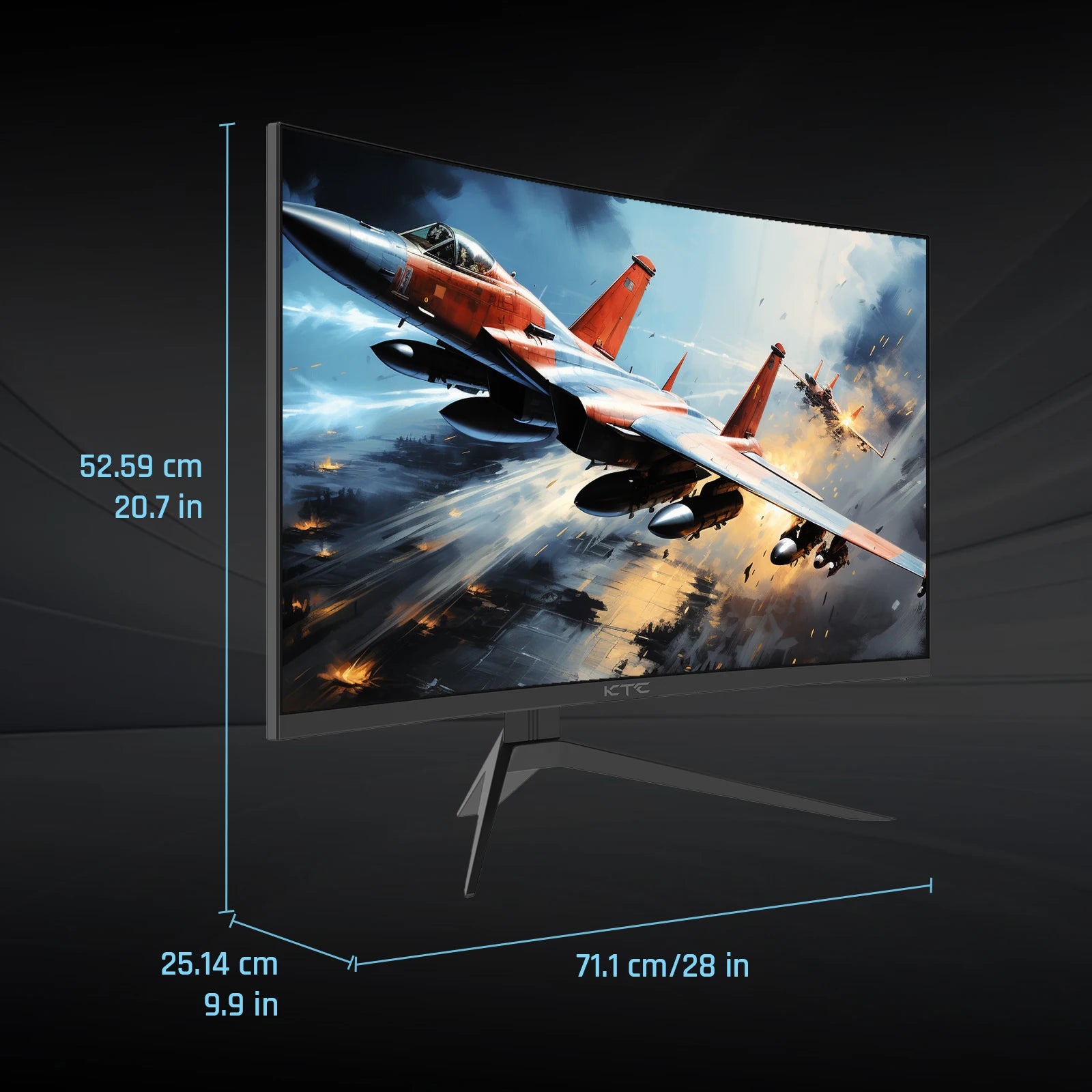 KTC Curved Gaming Monitor