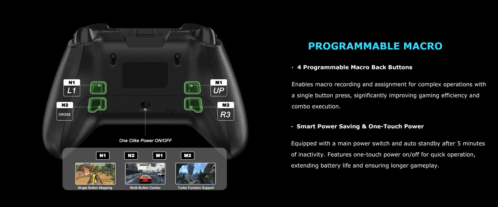 FERROX M5  2.4Ghz Xbox