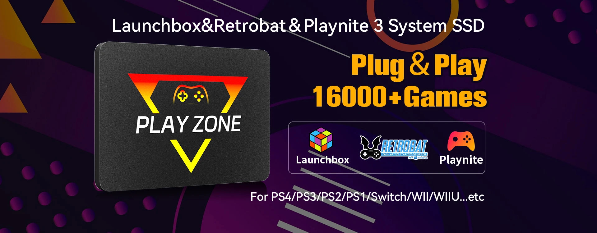Gaming Emulation Hard Drive