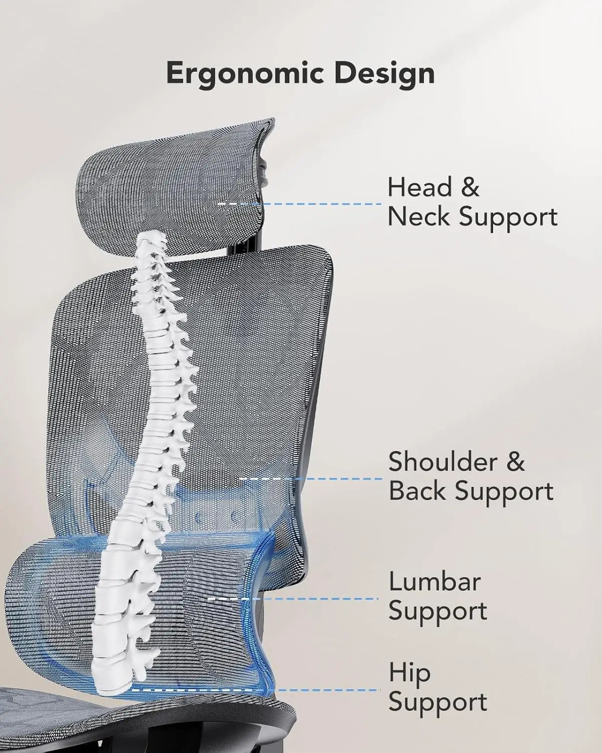 Ergonomic Mesh Office Chair