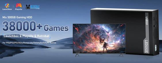 Retrobat 2TB External Game