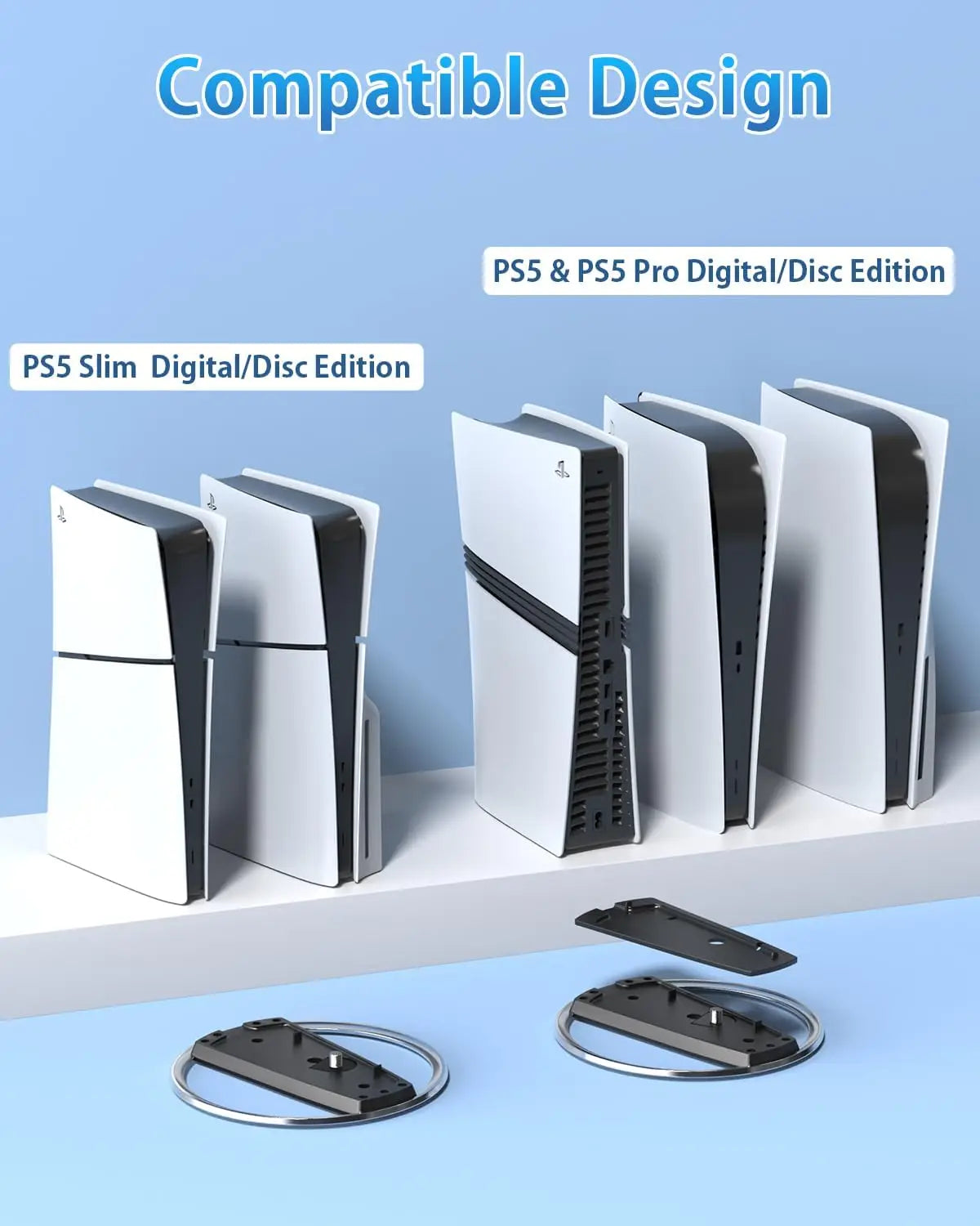 Vertical Stand for PS5 Consoles