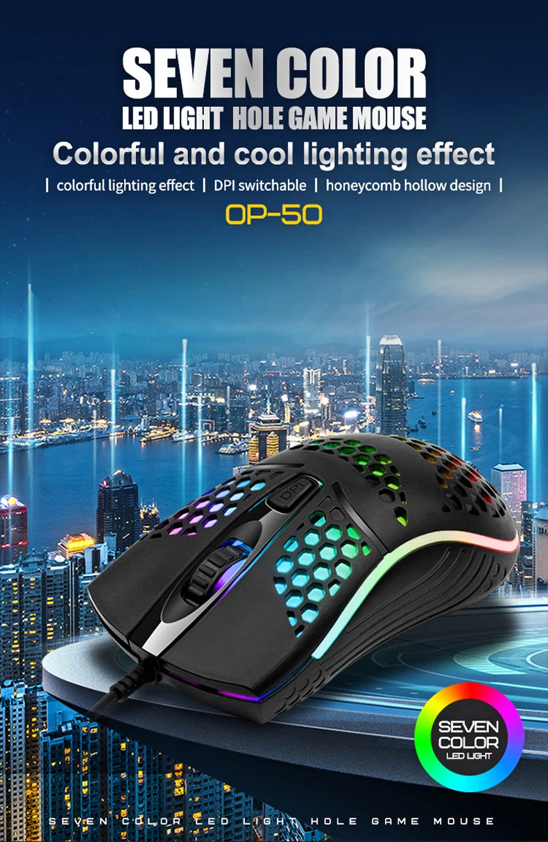 Wired Cable Gaming 7 breathing