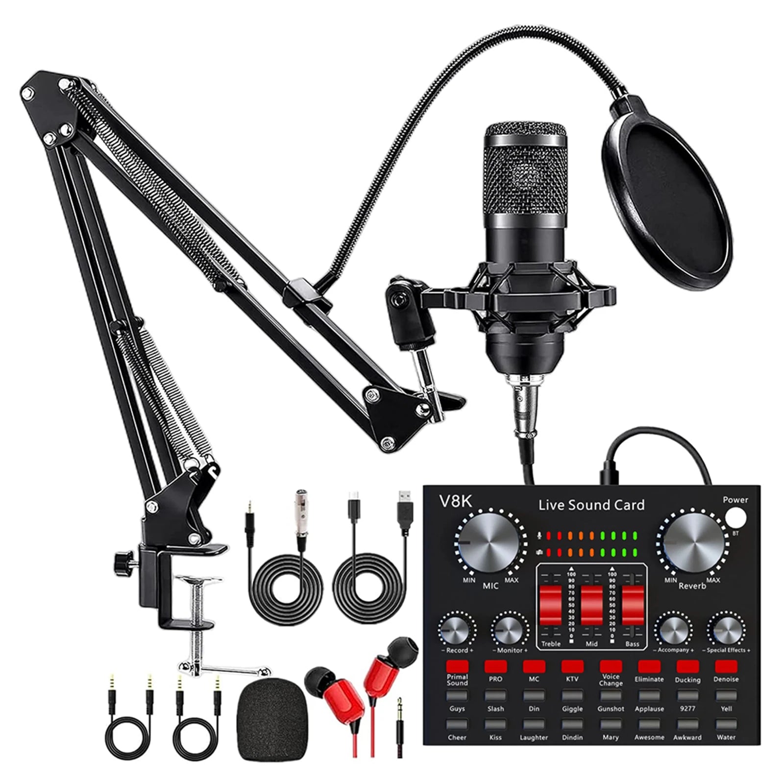All-in-One Podcast Equipment