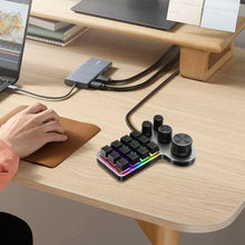 12 Keys 4 Knobs Mechanical