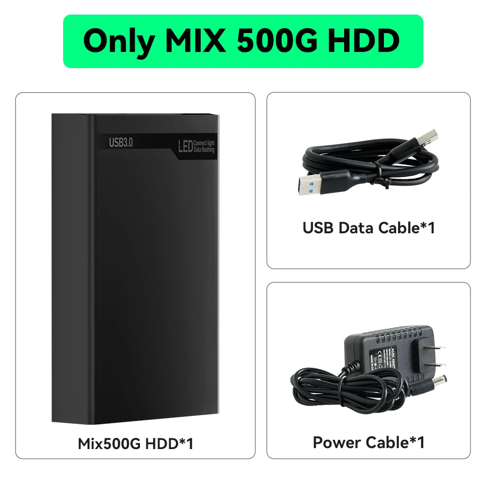 500G Gaming HDD With 38200