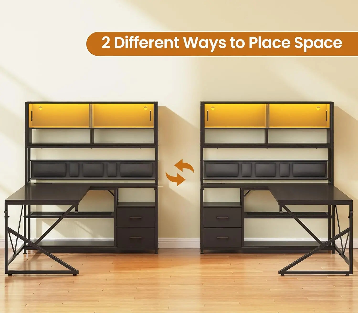 L Shaped Gaming Desk, Home