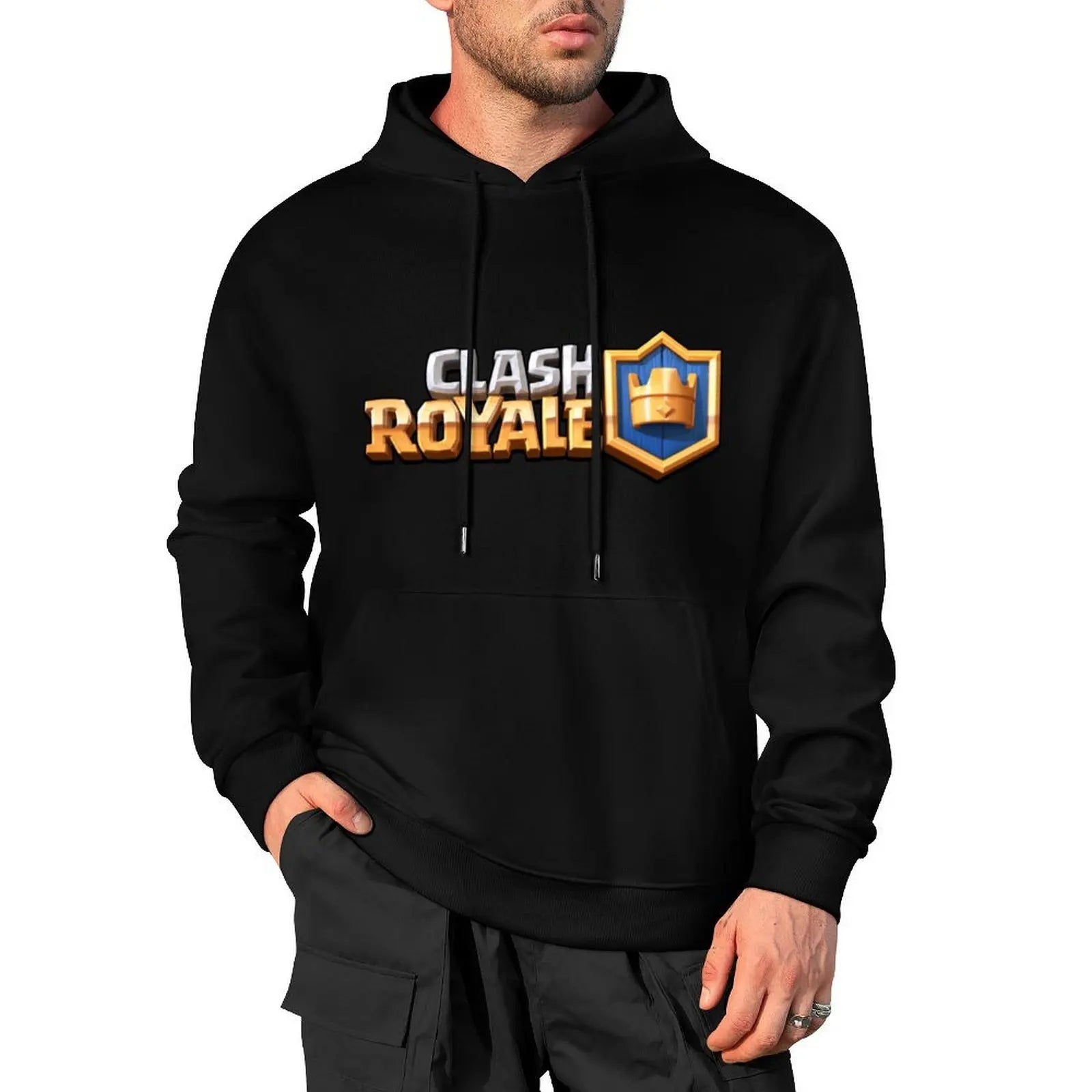 Plus Size Hoodie with Clash