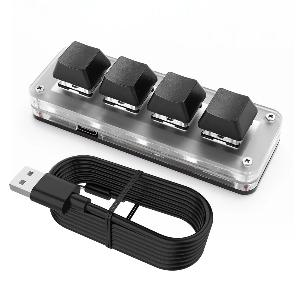 12 Keys 4 Knobs Mechanical