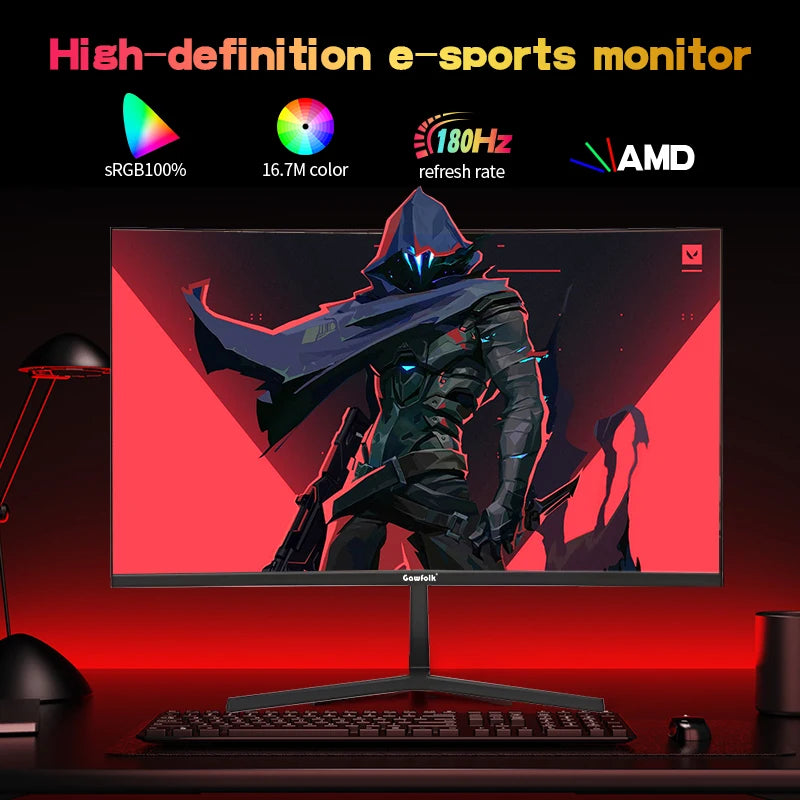 Gawfolk 27 inch Curved Gaming