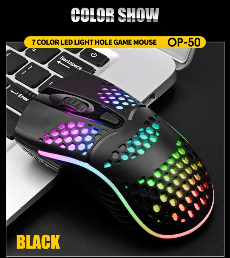 Wired Cable Gaming 7 breathing